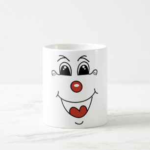 CLOWN FACE COFFEE MUG
