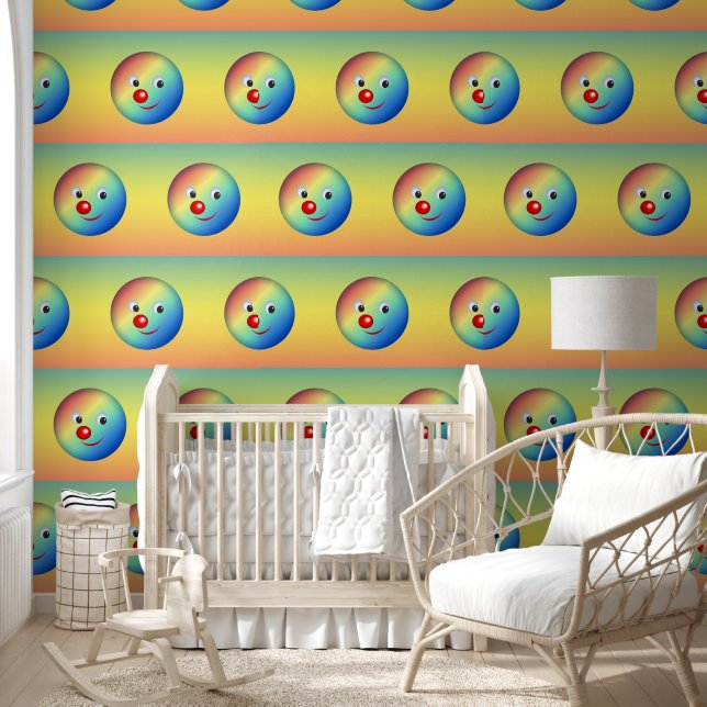 Clown Face Smiling Wallpaper (Kids)