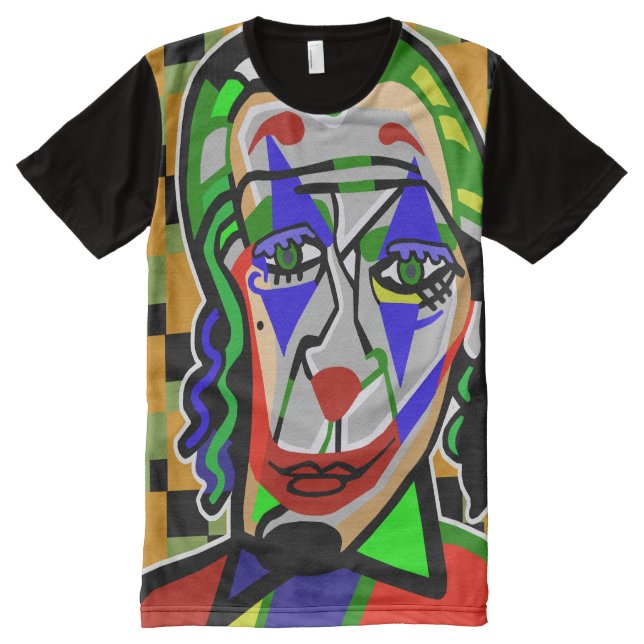 Clown Face T Shirt (Front)