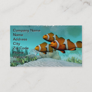 Clown Fish Business Card
