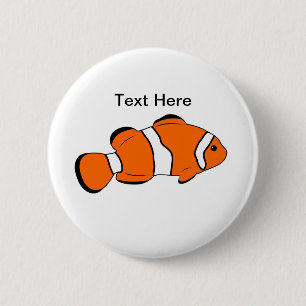 Clown Fish Button