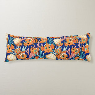 Clown fish Cartoon cute Family Underwater Body Cushion