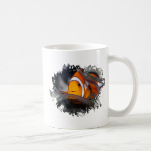 Clown-fish in anemone coffee mug