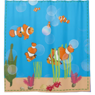Clown Fish Shower Curtain