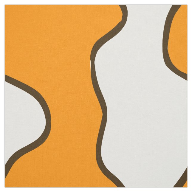clown fish skin pattern fabric (Swatch)