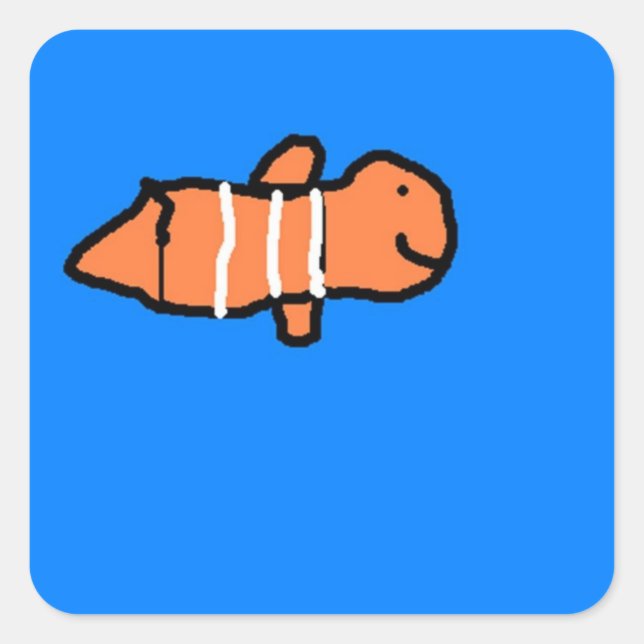Clown Fish stickers (Front)