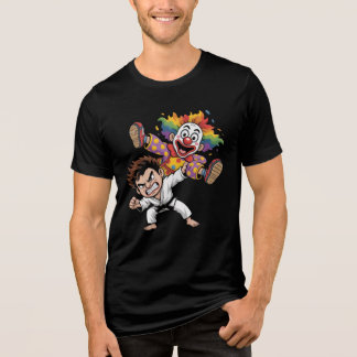 clown getting judio thrown Tri-Blend shirt