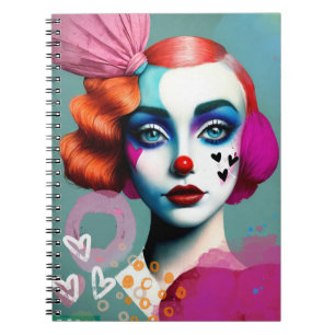 Clown Girl Notebook Journal
