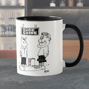Clown Goes for a Shoe Shine Mug