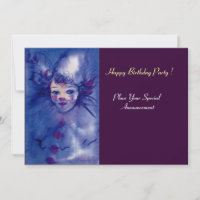 CLOWN IN PURPLE