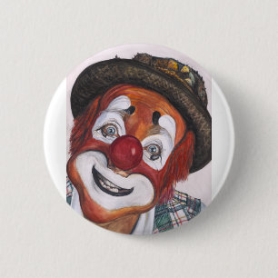 Clown Jonathan Freddies 6 Cm Round Badge
