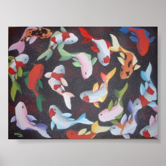 clown koi poster (Front)