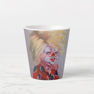 Clown Latte Mug
