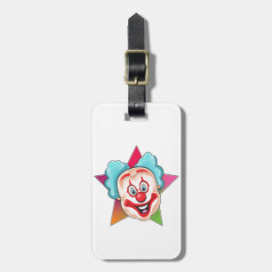 Clown Luggage Tag