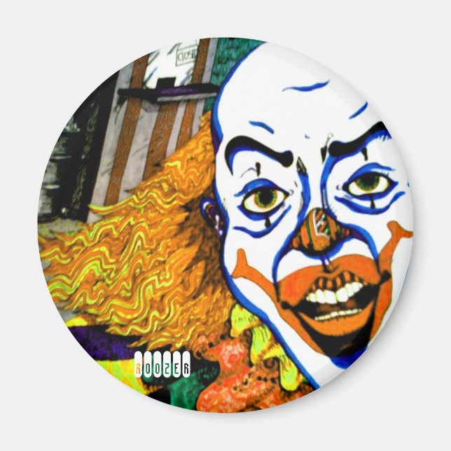clown maganet magnet (Front)
