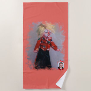 Clown/Pallaso/Clown Beach Towel