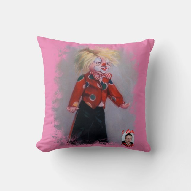 Clown/Pallaso/Clown Cushion (Front)