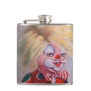 Clown/Pallaso/Clown Hip Flask