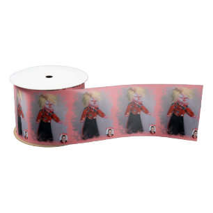 Clown/Pallaso/Clown Satin Ribbon