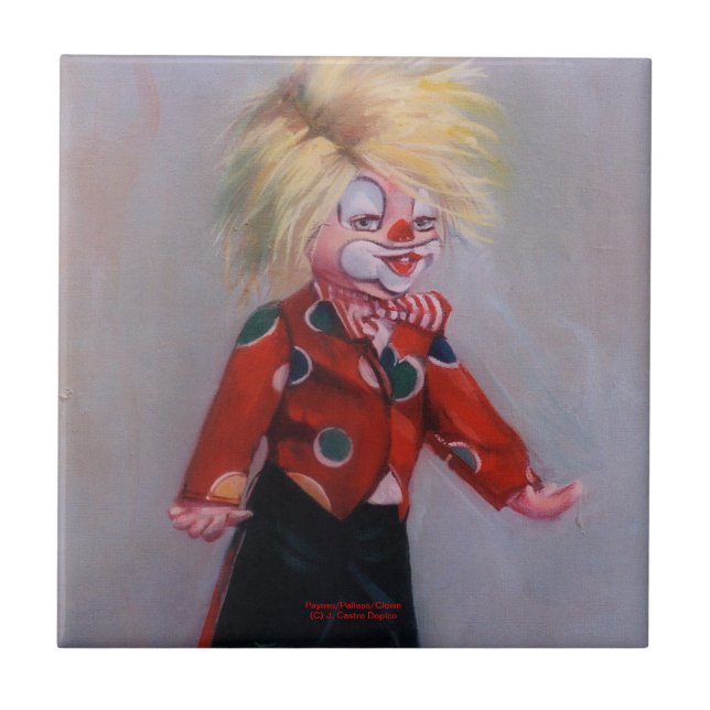 Clown/Pallaso/Clown Tile (Front)