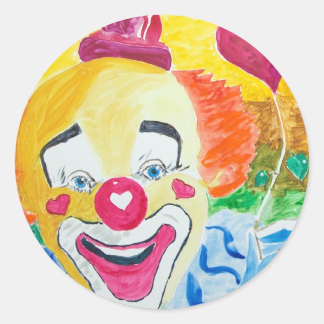Clown Party Sticker (Front)