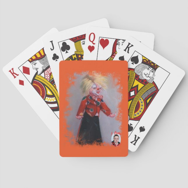 Clown Playing Cards (Back)