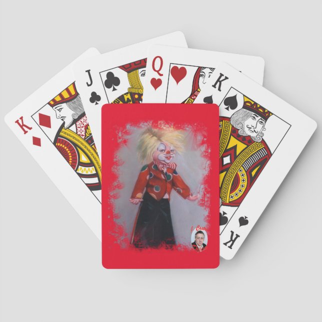 Clown Playing Cards (Back)