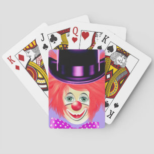 Clown Playing Cards Gift - Smile