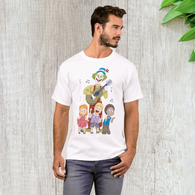 Clown Playing The Guitar T-Shirt (Creator Uploaded)
