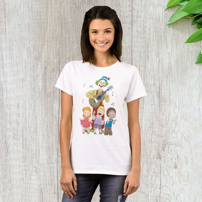 Clown Playing The Guitar T-Shirt (Creator Uploaded)