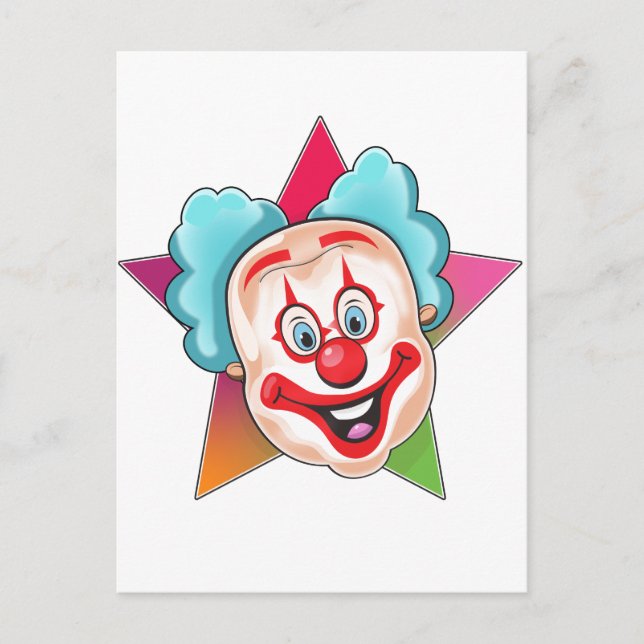 Clown Postcard (Front)