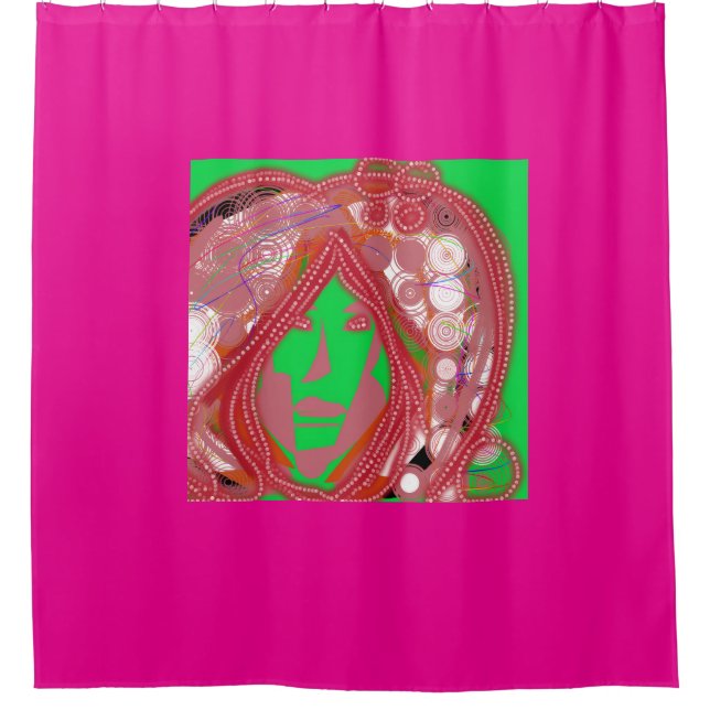 Clown Steampunk  Shower Curtain (Front)