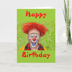 Clown Steven Daniel Copeland Card