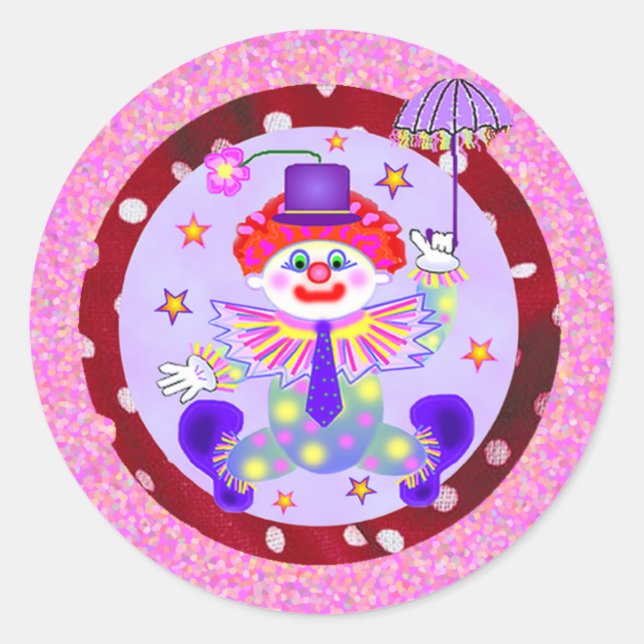 Clown Stickers (Front)