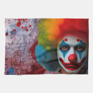 Clown Tea Towel