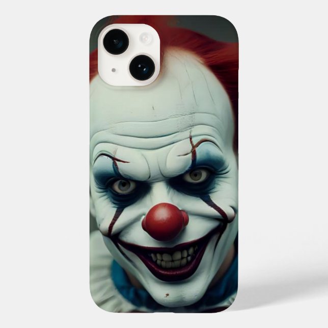 clown themed barely there iPhone case (Back)