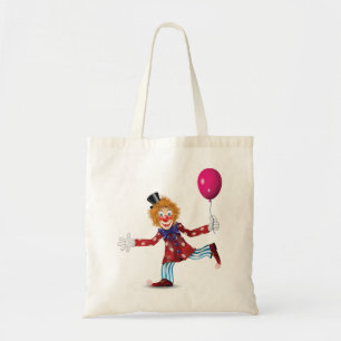 Clown With A Balloon Tote Bag