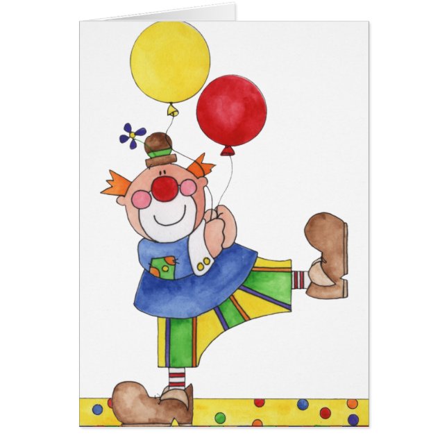 Clown with Balloons (Front)