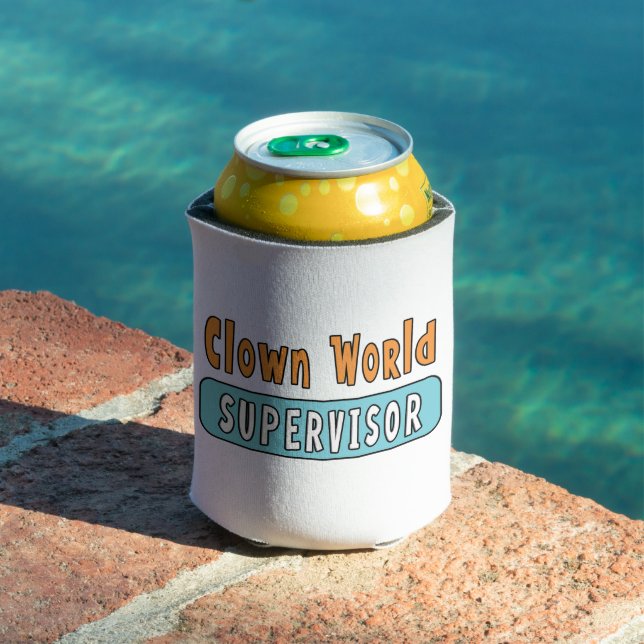 Clown World Supervisor Can Cooler (In Situ Pool)