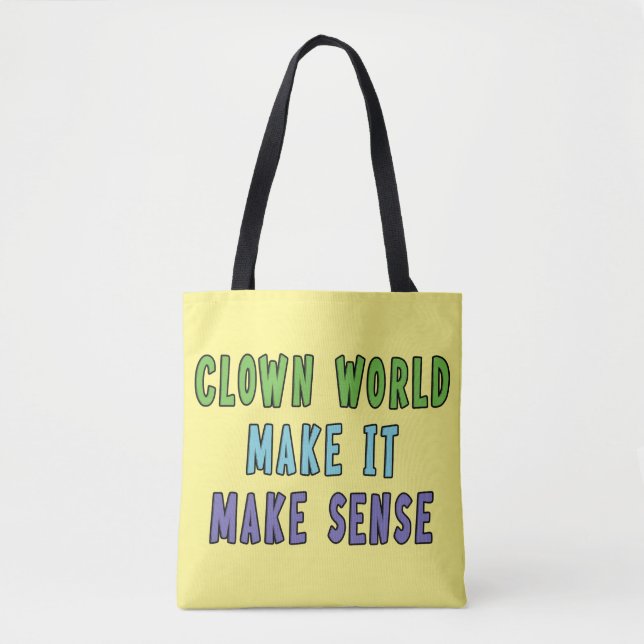 Clown World  Tote Bag (Front)