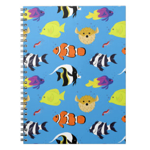 Clownfish and Friends Spiral Notebook