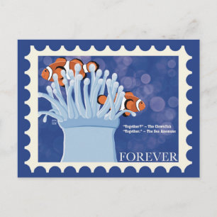 Clownfish and Sea Anemone Postage Postcards