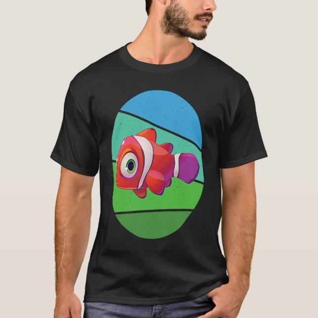 Clownfish Anemone Clownfish Anemone T-Shirt (Front)