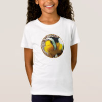 Clownfish - Close-Up! Round Photographic Design |