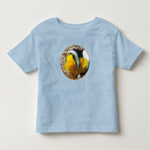 Clownfish - Close-Up! Round Photographic Design    Toddler T-Shirt
