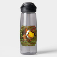 Clownfish in green anemone. Photographic Design |