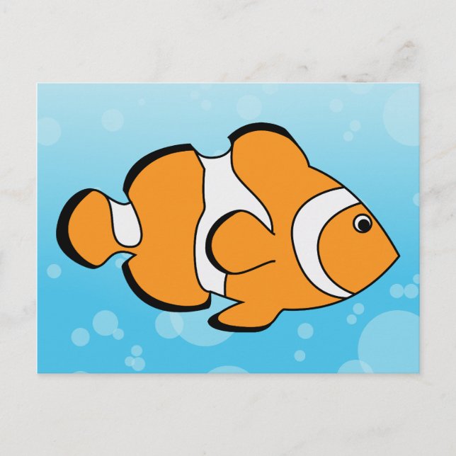 Clownfish Postcard (Front)