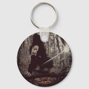 Clownin' Sticker Key Ring