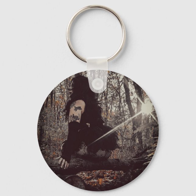Clownin' Sticker Key Ring (Front)
