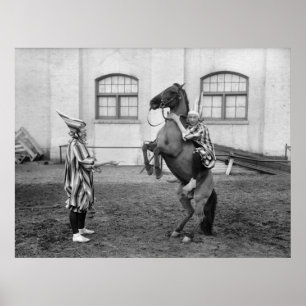 Clowning Around: 1915 Poster